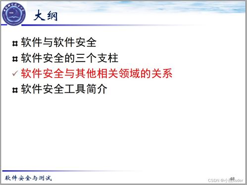 2024年網絡安全 軟件安全基礎、架構組件與安全開發詳解